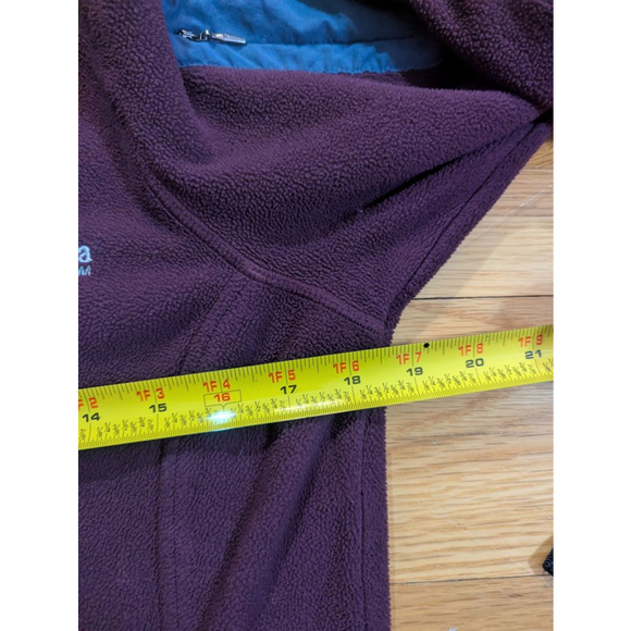 Columbia Titanium Fleece Jacket Wine Full Zip Medium - Picture 5 of 13